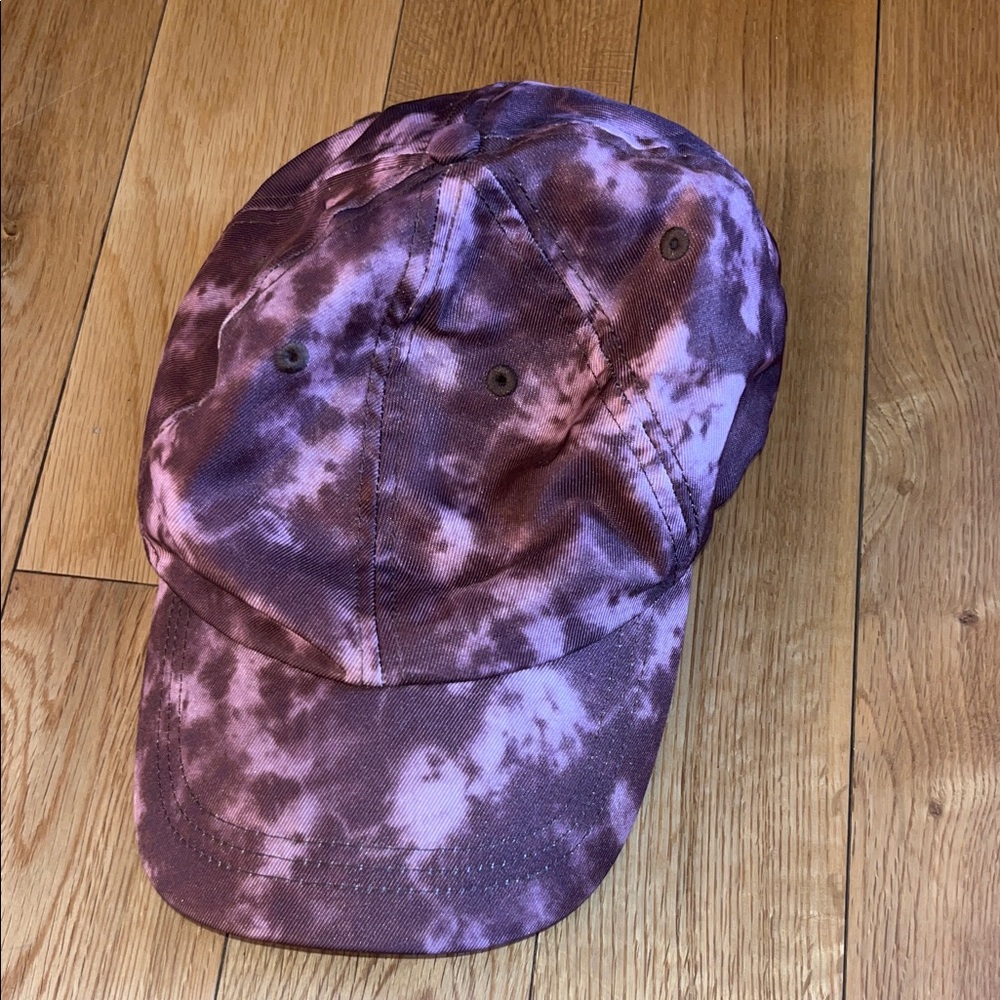 Apana Purple Tie-Dye Baseball Hat